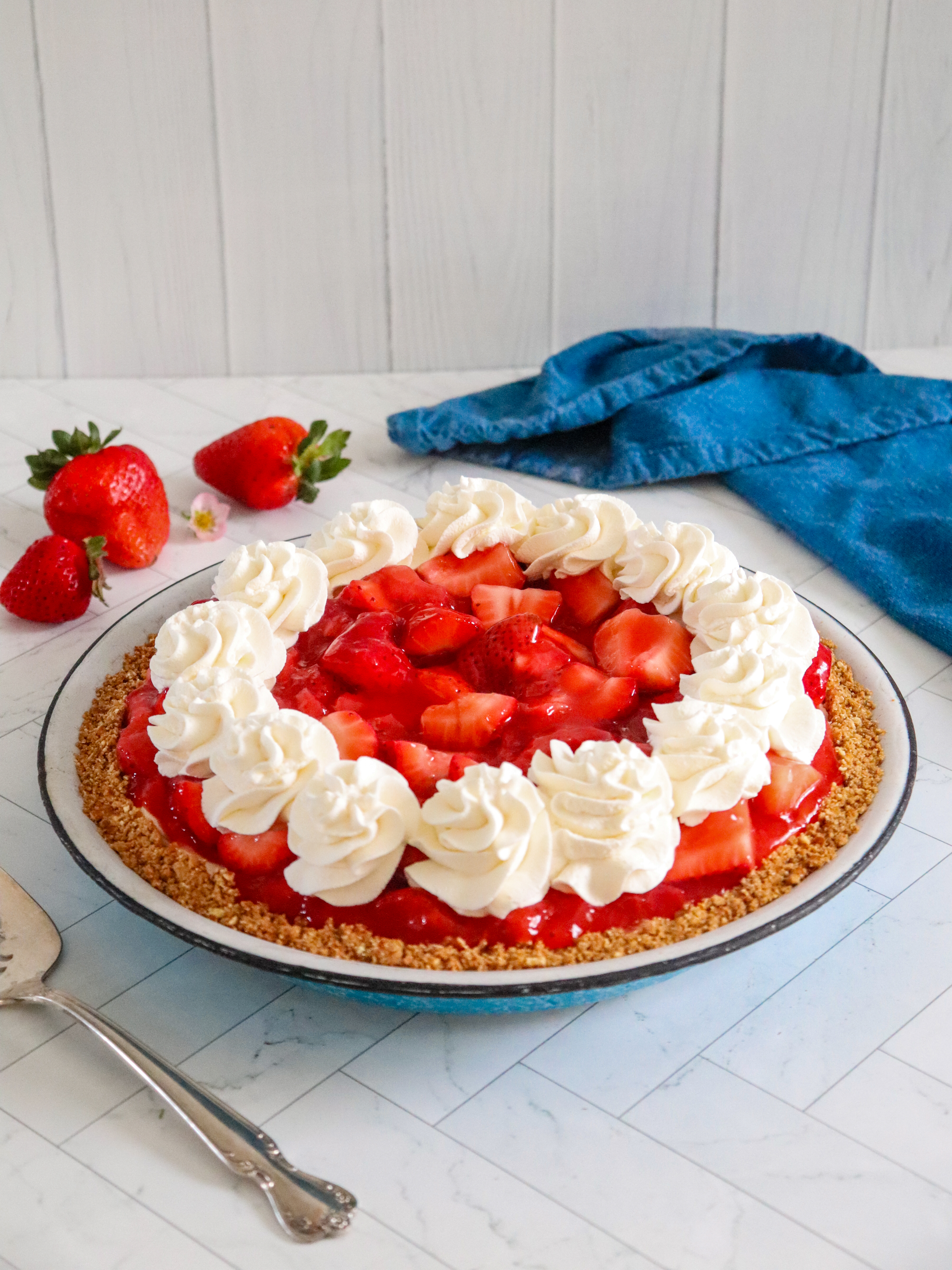Strawberry Cream Cheese Pie
