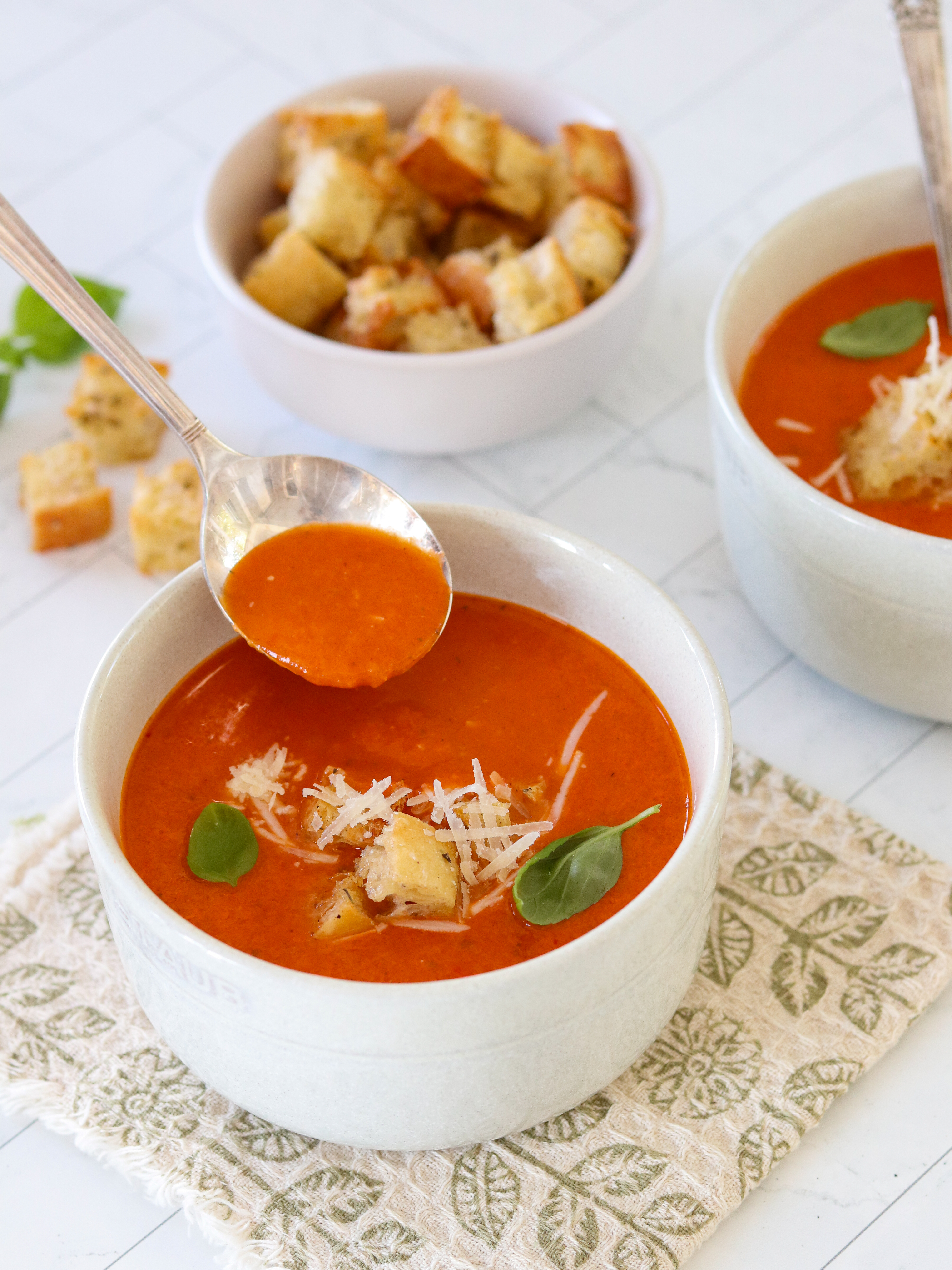 Creamy Tomato Basil Soup