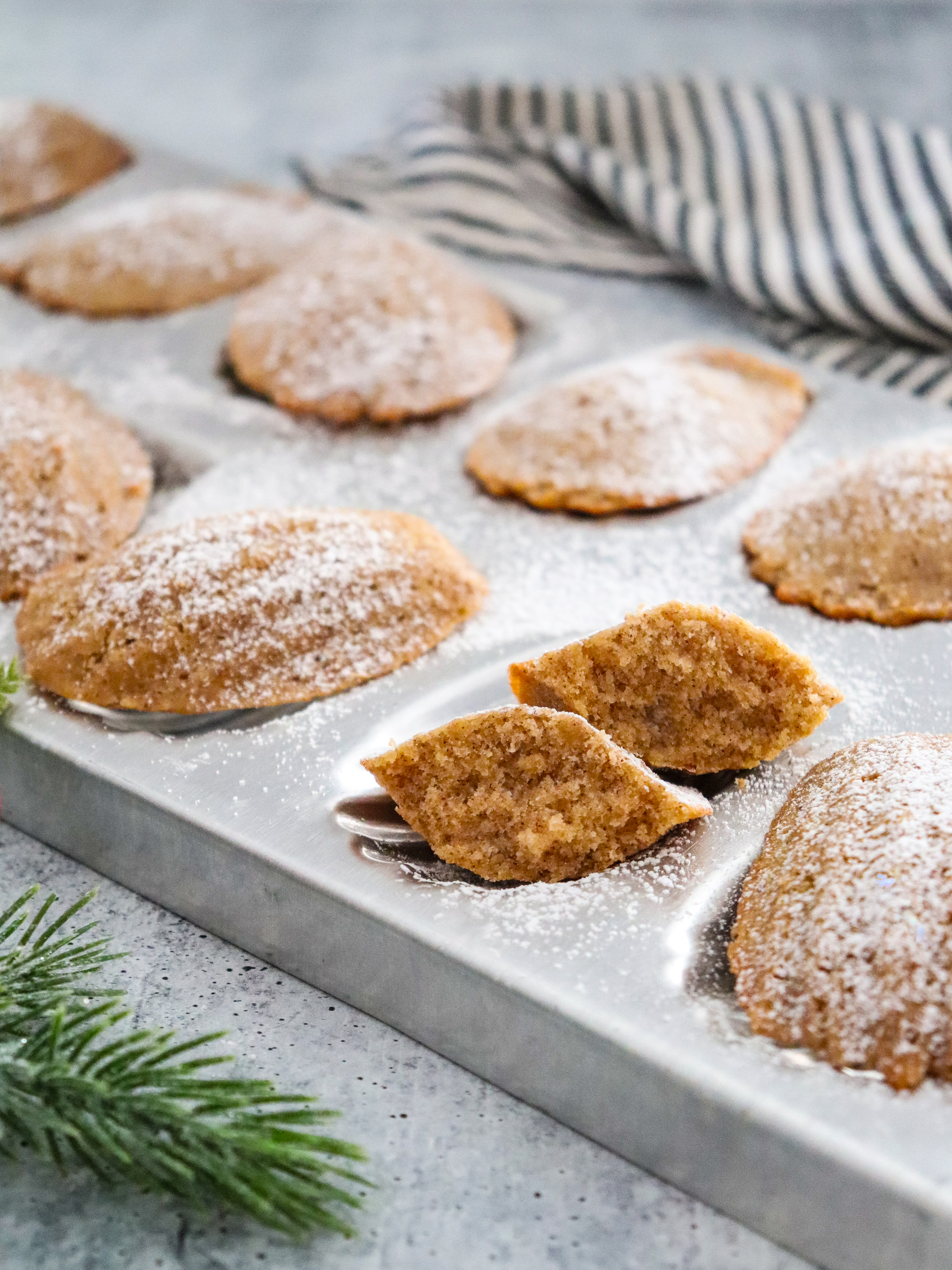 Gingerbread Madeleines