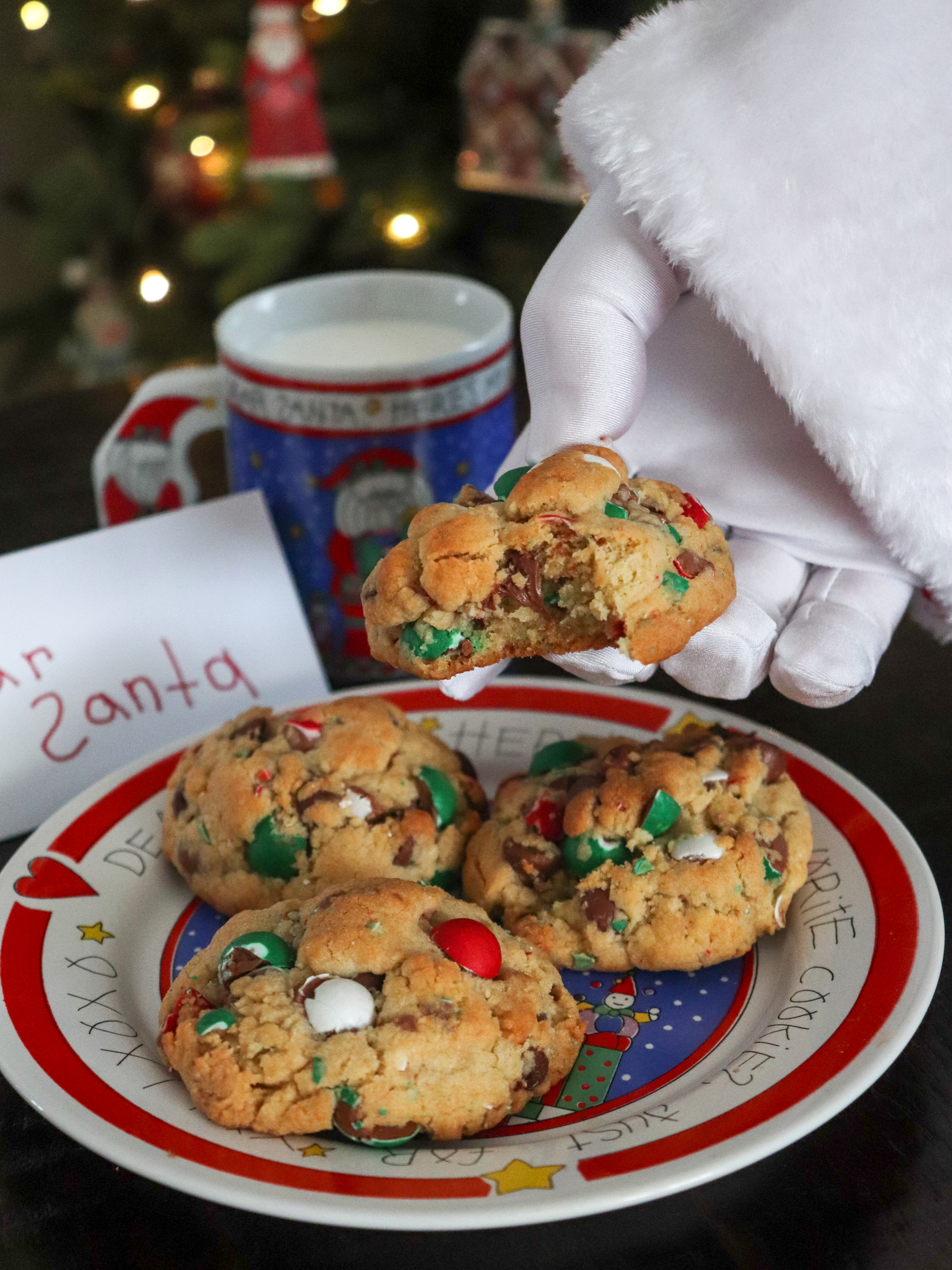 Christmas Mini Egg NYC Cookies