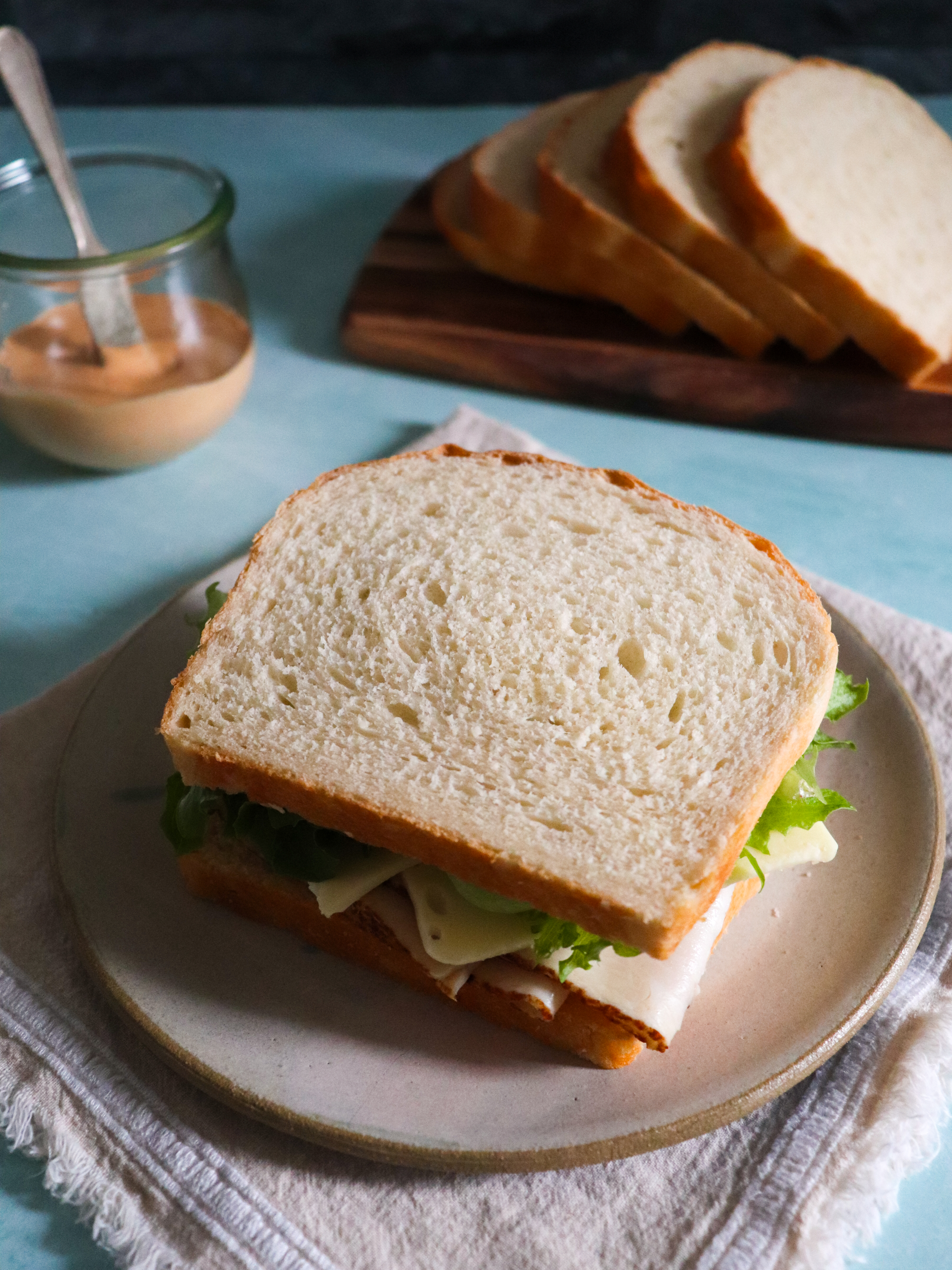 Discard Sourdough Sandwich Bread